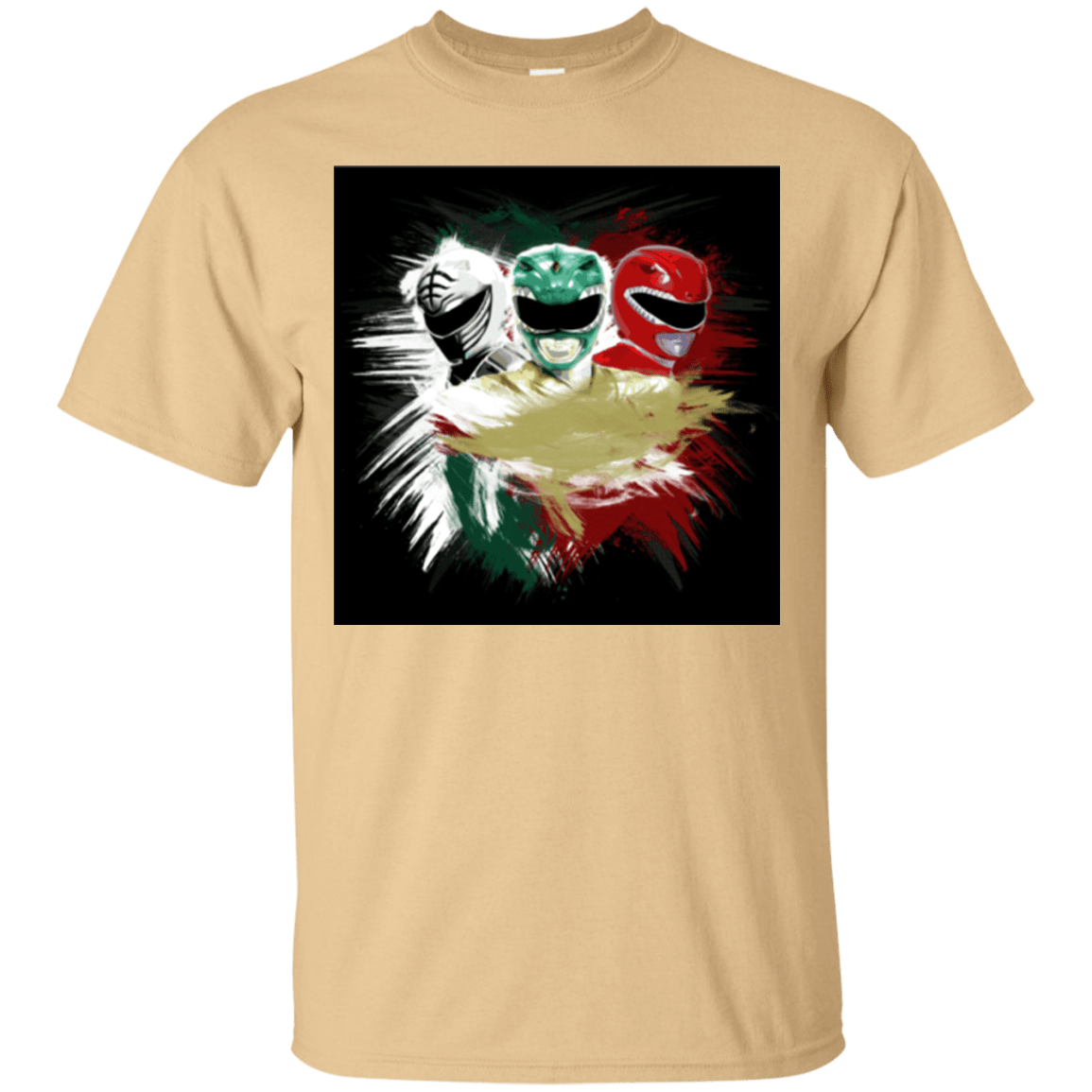 T-Shirts Vegas Gold / Small White Green Red T-Shirt