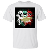 T-Shirts White / Small White Green Red T-Shirt