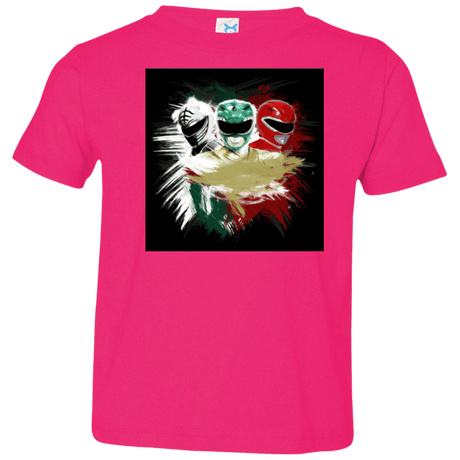 T-Shirts Hot Pink / 2T White Green Red Toddler Premium T-Shirt