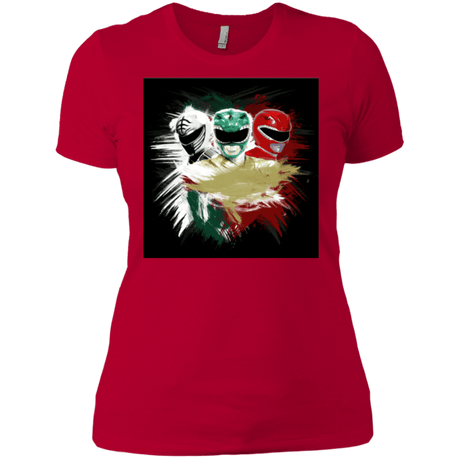 T-Shirts Red / X-Small White Green Red Women's Premium T-Shirt