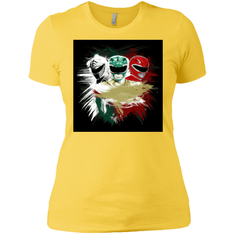 T-Shirts Vibrant Yellow / X-Small White Green Red Women's Premium T-Shirt