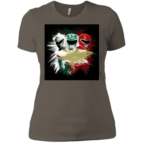 T-Shirts Warm Grey / X-Small White Green Red Women's Premium T-Shirt