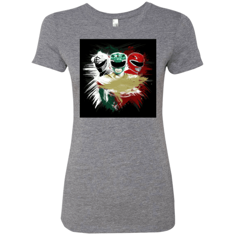 T-Shirts Premium Heather / Small White Green Red Women's Triblend T-Shirt