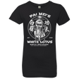 T-Shirts Black / YXS White Lotus Girls Premium T-Shirt