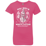 T-Shirts Hot Pink / YXS White Lotus Girls Premium T-Shirt