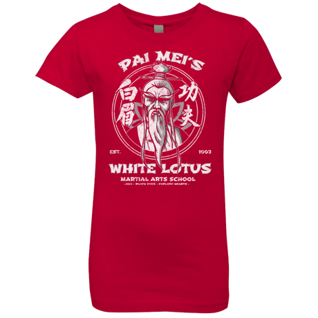 T-Shirts Red / YXS White Lotus Girls Premium T-Shirt