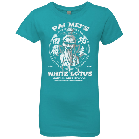 T-Shirts Tahiti Blue / YXS White Lotus Girls Premium T-Shirt