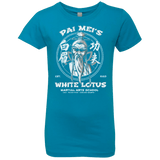 T-Shirts Turquoise / YXS White Lotus Girls Premium T-Shirt