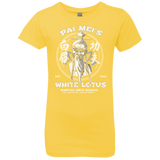 T-Shirts Vibrant Yellow / YXS White Lotus Girls Premium T-Shirt