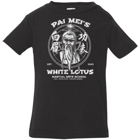 T-Shirts Black / 6 Months White Lotus Infant Premium T-Shirt