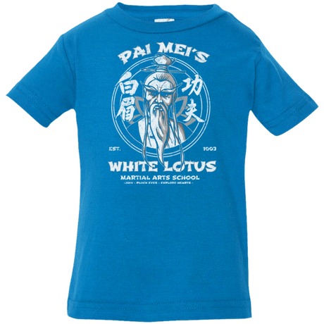 T-Shirts Cobalt / 6 Months White Lotus Infant Premium T-Shirt