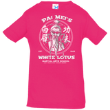 T-Shirts Hot Pink / 6 Months White Lotus Infant Premium T-Shirt