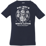 T-Shirts Navy / 6 Months White Lotus Infant Premium T-Shirt