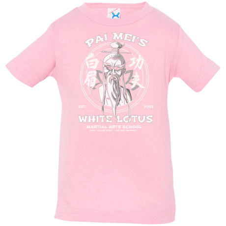 T-Shirts Pink / 6 Months White Lotus Infant Premium T-Shirt