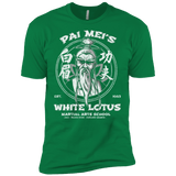 T-Shirts Kelly Green / X-Small White Lotus Men's Premium T-Shirt