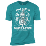 T-Shirts Tahiti Blue / X-Small White Lotus Men's Premium T-Shirt