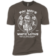 T-Shirts Warm Grey / X-Small White Lotus Men's Premium T-Shirt