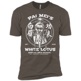 T-Shirts Warm Grey / X-Small White Lotus Men's Premium T-Shirt