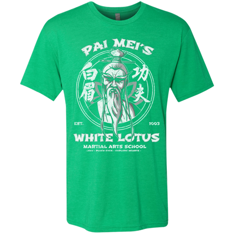 T-Shirts Envy / Small White Lotus Men's Triblend T-Shirt