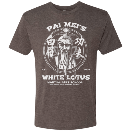 T-Shirts Macchiato / Small White Lotus Men's Triblend T-Shirt