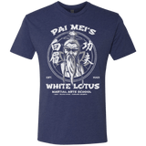 T-Shirts Vintage Navy / Small White Lotus Men's Triblend T-Shirt