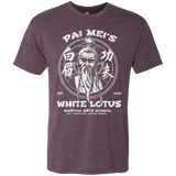 T-Shirts Vintage Purple / Small White Lotus Men's Triblend T-Shirt