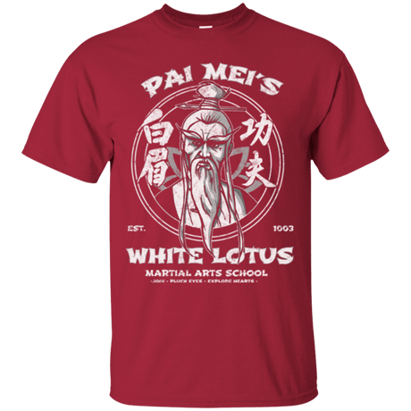T-Shirts Cardinal / Small White Lotus T-Shirt