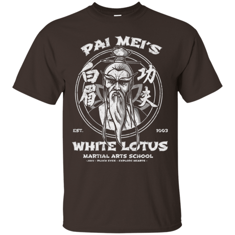 T-Shirts Dark Chocolate / Small White Lotus T-Shirt