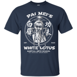 T-Shirts Navy / Small White Lotus T-Shirt