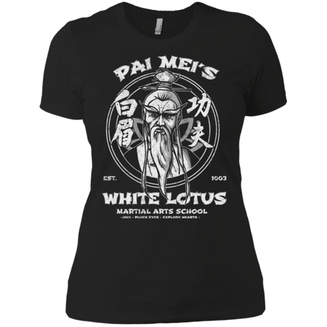 T-Shirts Black / X-Small White Lotus Women's Premium T-Shirt