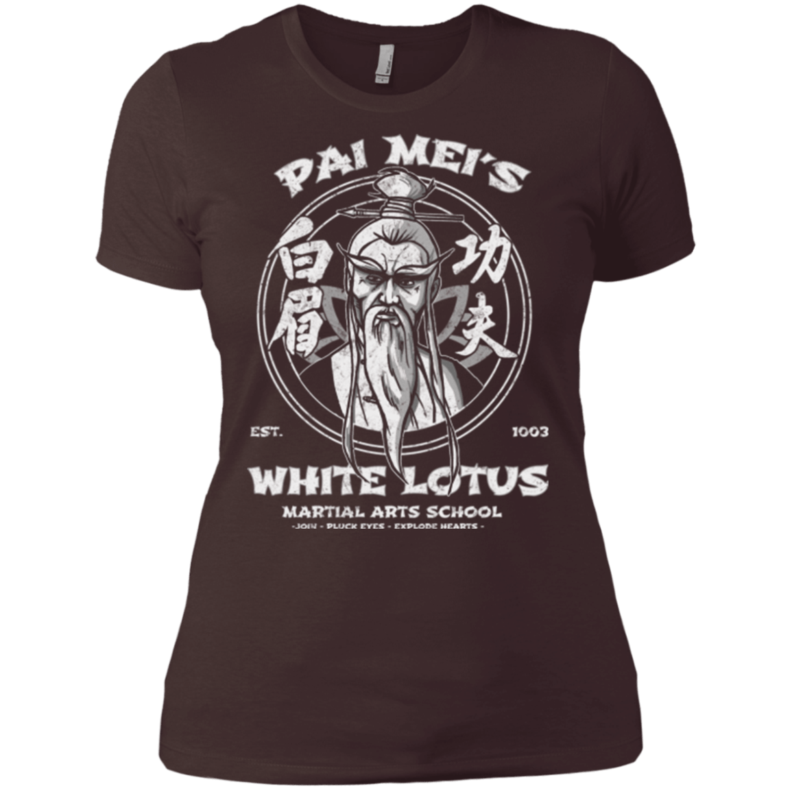 T-Shirts Dark Chocolate / X-Small White Lotus Women's Premium T-Shirt