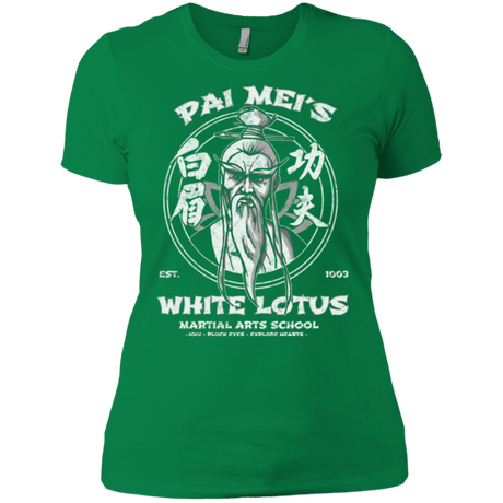 T-Shirts Kelly Green / X-Small White Lotus Women's Premium T-Shirt