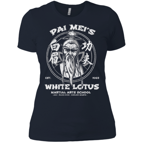 T-Shirts Midnight Navy / X-Small White Lotus Women's Premium T-Shirt