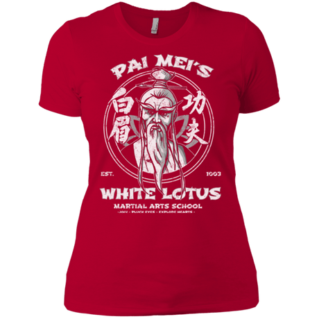 T-Shirts Red / X-Small White Lotus Women's Premium T-Shirt