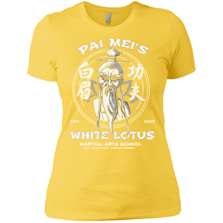 T-Shirts Vibrant Yellow / X-Small White Lotus Women's Premium T-Shirt