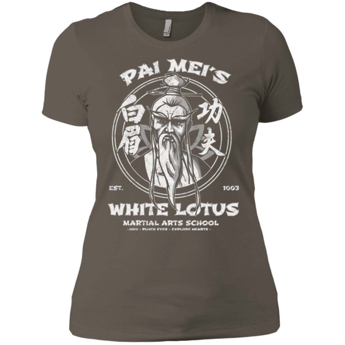T-Shirts Warm Grey / X-Small White Lotus Women's Premium T-Shirt