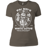 T-Shirts Warm Grey / X-Small White Lotus Women's Premium T-Shirt
