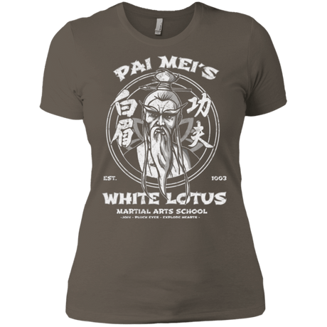 T-Shirts Warm Grey / X-Small White Lotus Women's Premium T-Shirt