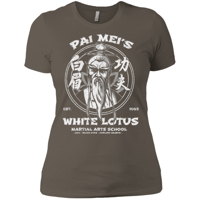 T-Shirts Warm Grey / X-Small White Lotus Women's Premium T-Shirt