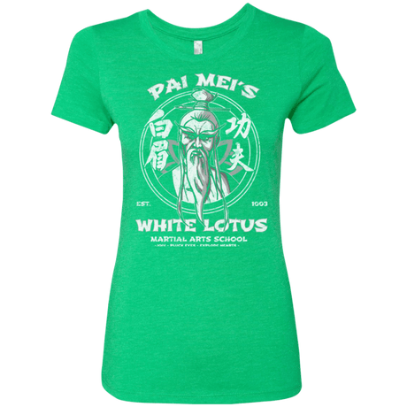 T-Shirts Envy / Small White Lotus Women's Triblend T-Shirt