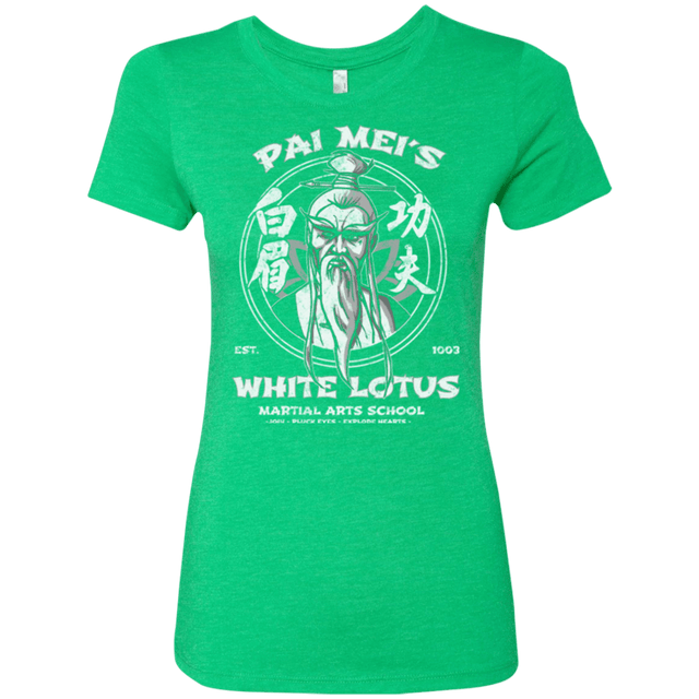 T-Shirts Envy / Small White Lotus Women's Triblend T-Shirt