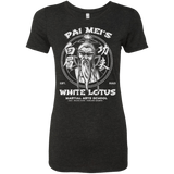 T-Shirts Vintage Black / Small White Lotus Women's Triblend T-Shirt