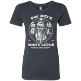 T-Shirts Vintage Navy / Small White Lotus Women's Triblend T-Shirt