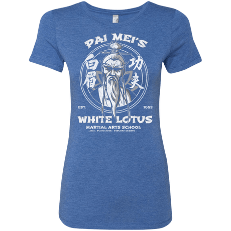 T-Shirts Vintage Royal / Small White Lotus Women's Triblend T-Shirt