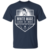 T-Shirts Navy / S White Mage League Of Magic T-Shirt