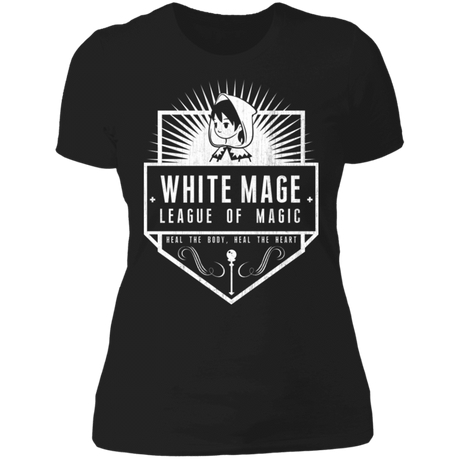 T-Shirts Black / S White Mage League Of Magic Women's Premium T-Shirt