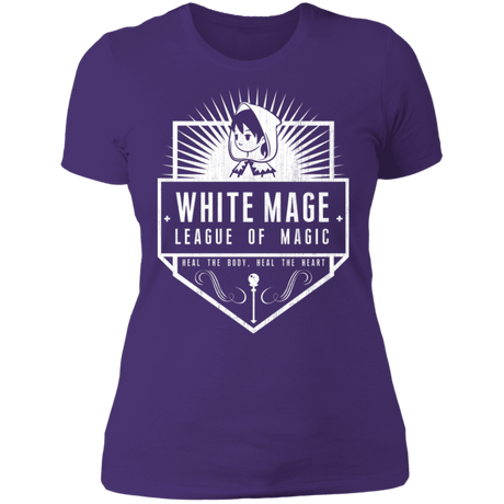 T-Shirts Purple Rush/ / S White Mage League Of Magic Women's Premium T-Shirt