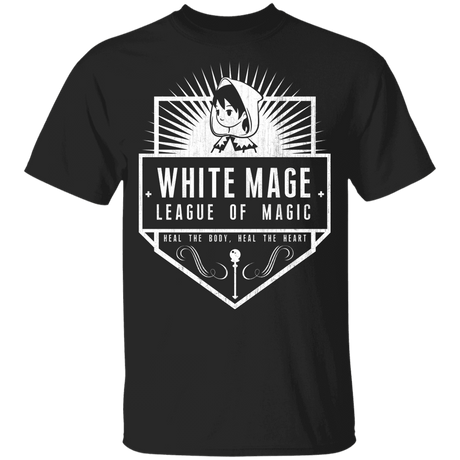 T-Shirts Black / YXS White Mage League Of Magic Youth T-Shirt