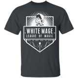 T-Shirts Dark Heather / YXS White Mage League Of Magic Youth T-Shirt
