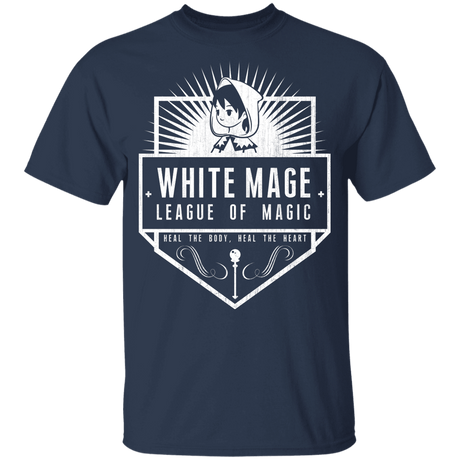 T-Shirts Navy / YXS White Mage League Of Magic Youth T-Shirt